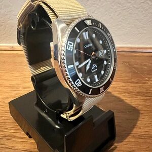 Casio Black Dial Diver Style Watch